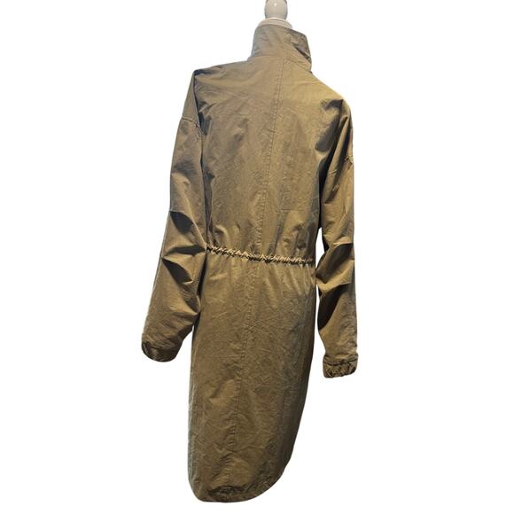OAK + FORT Oversized Utility Coat Khaki, Minimalist Modern Size Small Oversized - Picture 3 of 9